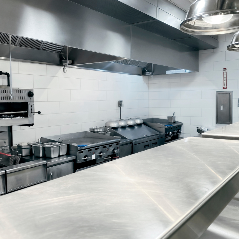 commercial kitchen